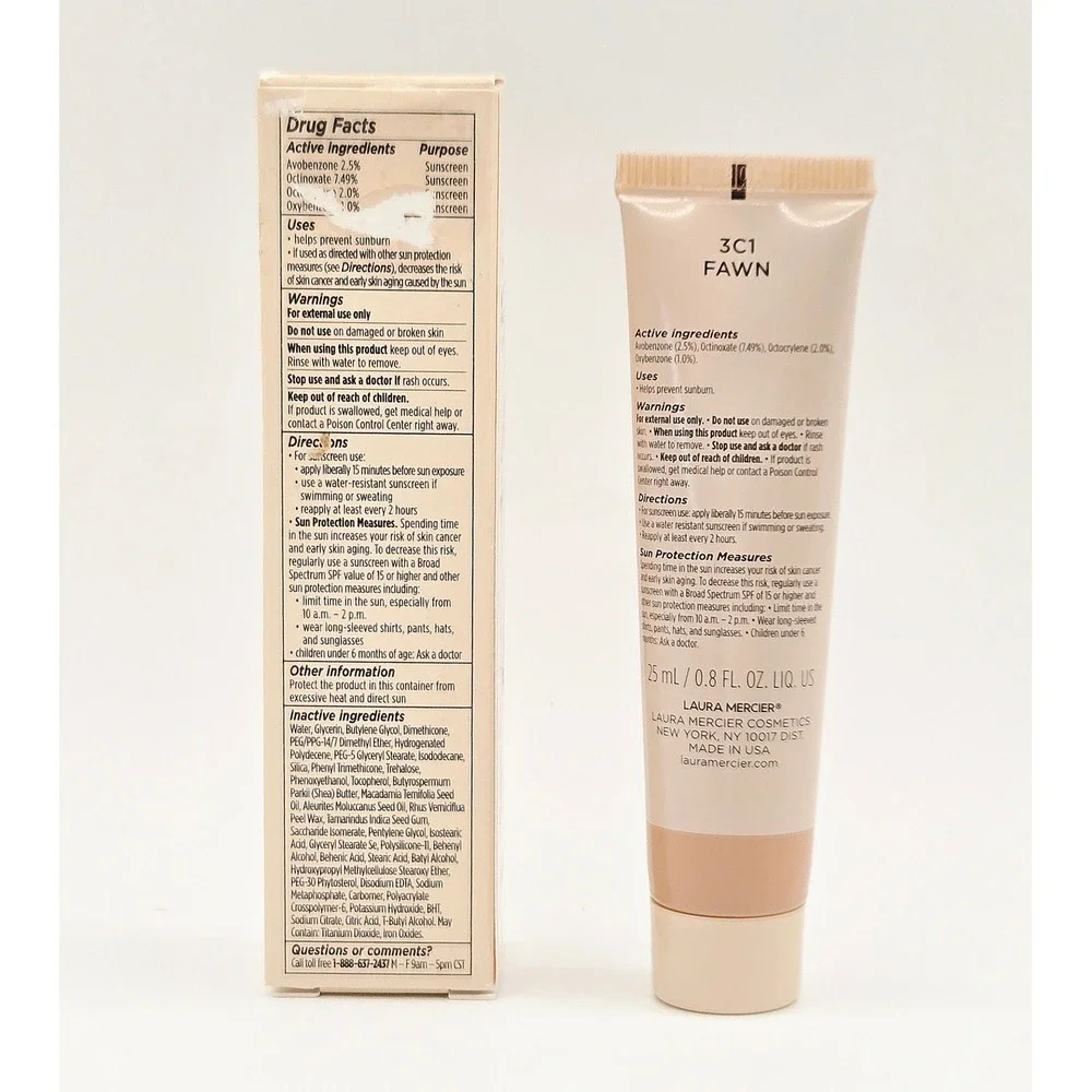 Laura Mercier Tinted Moisturizer Natural Skin Perfector 3C1 Fawn 25ml / 0.8oz